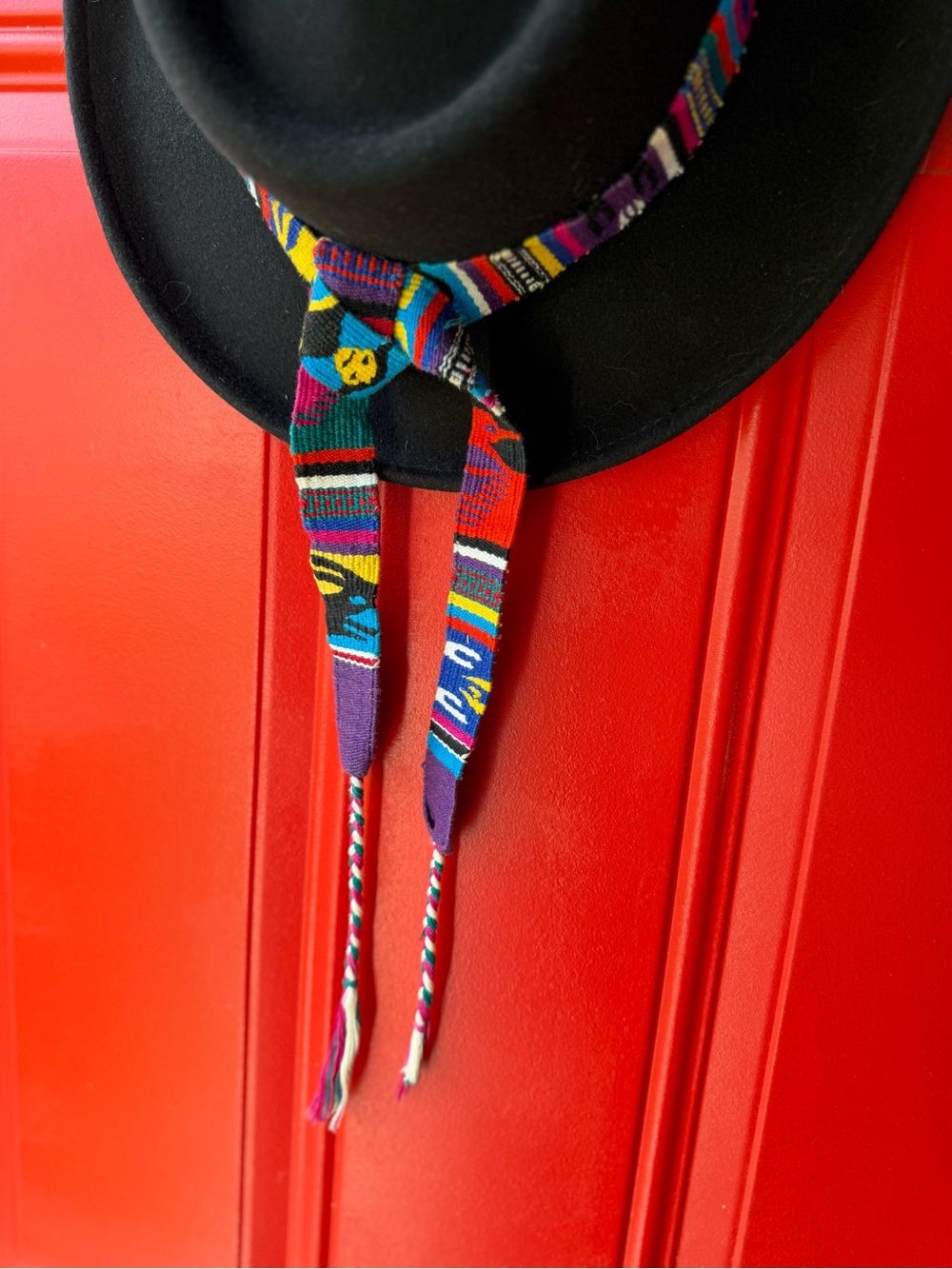 Vintage Guatemalan Woven Hat Band or Belt